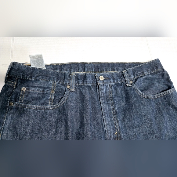 Levis 559 Jeans Men Big & Tall 40 x 32 Relaxed Straight Fit Dark Wash Classic - Picture 6 of 12